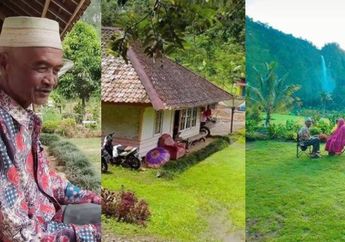 Rumahnya Bak Negeri Dongeng dengan Pemandangan Syahdu, Abah Jajang Sering Ditawari Uang Segini tapi Pilih Tolak karena Alasan Ini