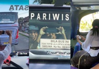 Cari Jodoh Jalur Jendela Bus, Aksi Muda-mudi Tukeran Nomor Telepon Demi Bisa Kenalan Ini Viral dan Banjir Doa dari Netizen