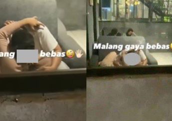 Viral, Video Sejoli Terekam Asik Ciuman dan Mesum di Cafe di Malang Bak Serasa Dunia Milik Berdua: Astaga Kok Pede Ya?