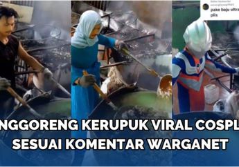 Viral, Mas-mas Tukang Goreng Kerupuk Ladenin Permintaan Netizen Cosplay Pakai Macem-macem Kostum, Ini Dia 5 Skin Fenomenalnya