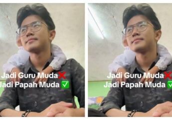 Viral, Guru Ganteng Ini Bagikan Momen Saat Ngajar Murid SD yang Bikin Dirinya Bak Papah Muda, Auto Ditempel Para Siswa Siswi: Betah di Kelas