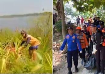 Viral Video, 2 Bocah Menangis di Pinggir Waduk Usai Tahu sang Ayah Meninggal Dunia karena Tenggelam, Ternyata Gegara Hal Ini