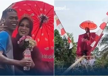 Viral Lomba Panjat Pinang Berhadiah Janda, Pria Ini Berhasil Jadi Pemenangnya, Netizen Auto Syok Saat Tahu Identitas sang Wanita