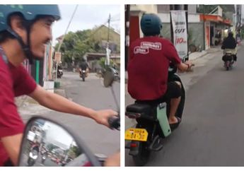 Ketemu Duta Sheila On 7 yang Lagi Naik Motor Listrik di Jalanan Kota Yogyakarta, Emak-emak Ini Rela Susulin: Si Adek Minta Ngejar