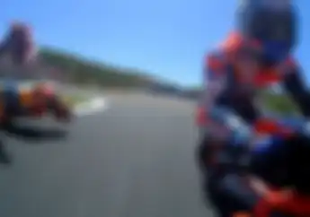 Dari Sudut Berbeda.. Video Tabrakan Beruntun Dovizioso, Lorenzo dan Pedrosa, Siapa yang Salah?