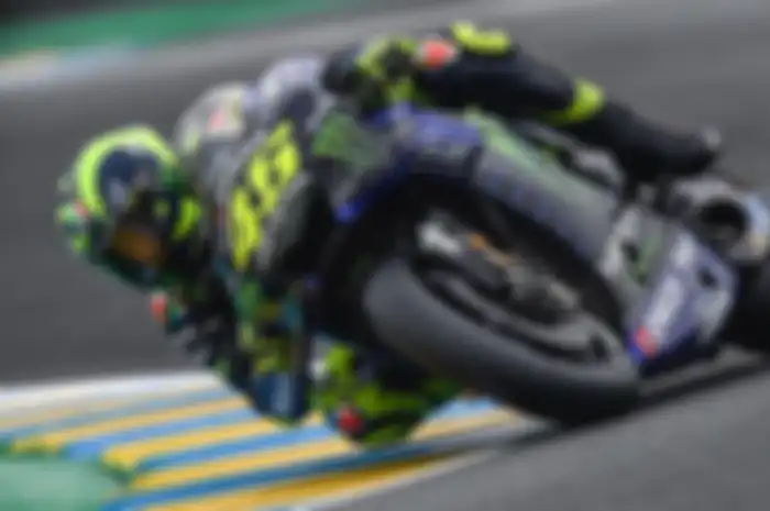 Valentino Rossi tekor banyak di top speed dibanding motor MotoGP Ducati. Itu sebabnya susah nguber di MotoGP Prancis
