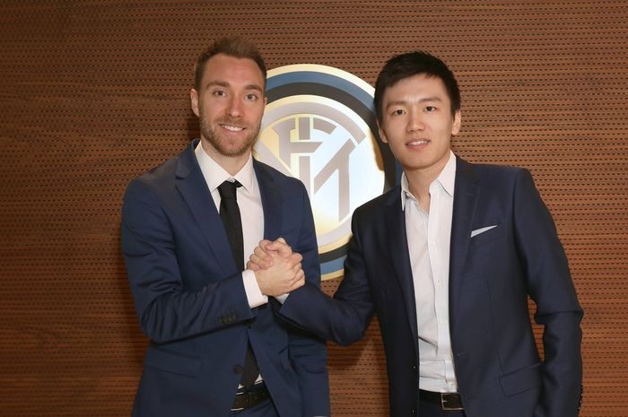 Christian Eriksen resmi bergabung dengan Inter Milan.