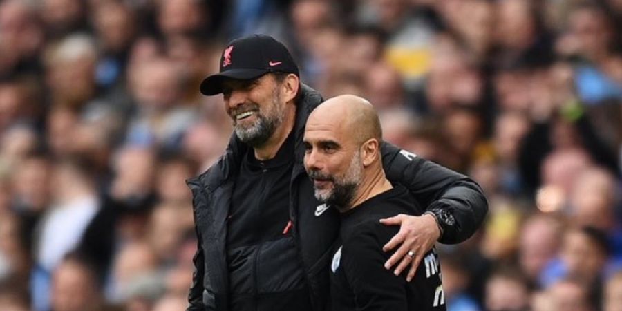 Klopp Bukan Teman Guardiola meski Keduanya Berpelukan Mesra