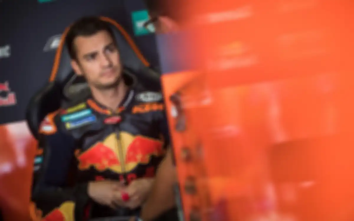 Dani Pedrosa sibuk melakukan tes di sirkuit Brno di saat jeda paruh musim MotoGP 2019