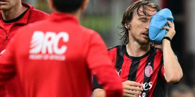 Tidak Punya Plan B, AC Milan Harapkan Luka Modric Main Lagi dengan Pipi Cedera