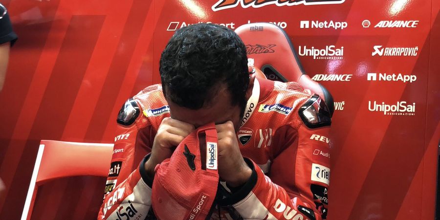 Valentino Rossi Akui Hampir Menangis Lihat Danilo Petrucci di Podium