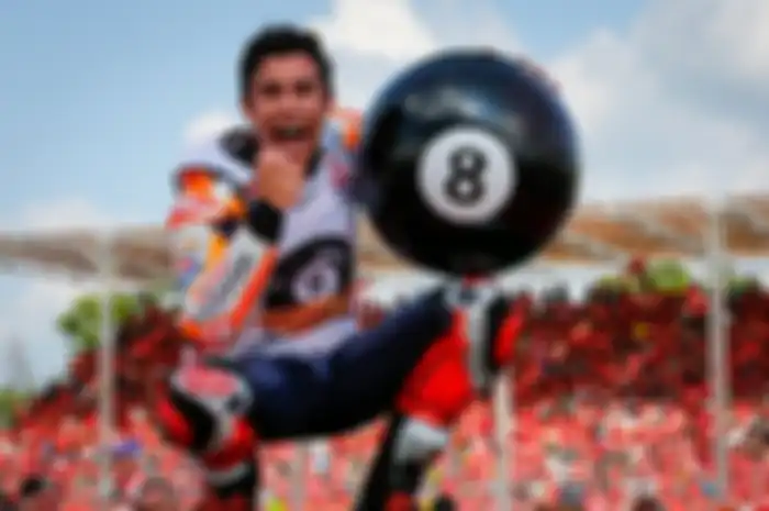 Marc Marquez juara dunia MotoGP 2019.
