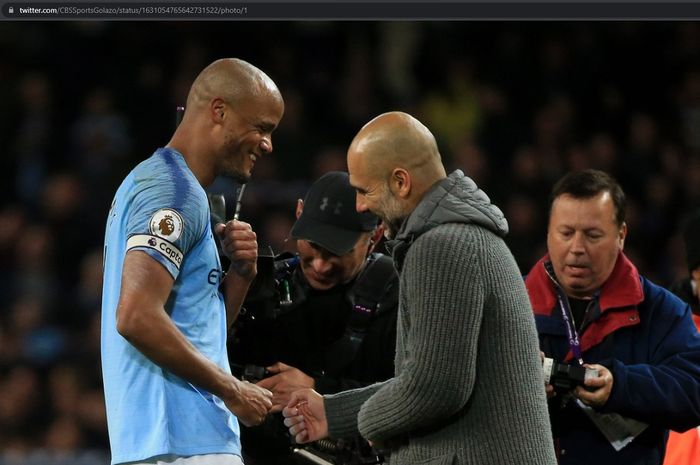 Vincent Kompany ingin DNA juara Manchester City tertular ke Burnley seusai laga Piala FA.