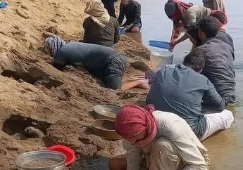 Kronologi Warga Suriah Ramai-ramai Cari Emas di Sungai Eufrat yang Mengering, Benarkah Pertanda Kiamat?