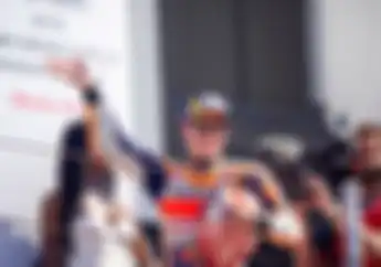 Diabadikan sebagai Nama Tikungan di Sirkuit Aragon, Marc Marquez Kalahkan Valentino Rossi