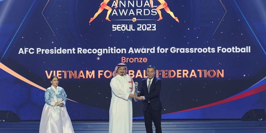 PSSI Tak Kebagian, Vietnam Raih Grassroots Football Award, Thailand Federasi Terbaik