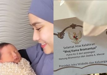 Saat Kondisi Bhaj Kama Semakin Membaik Zaskia Adya Mecca dan Hanung Bramantyo Malah Dikejutkan dengan Kiriman dari Orang Spesial Ini, 'Terima Kasih ya Pak dan Ibu'