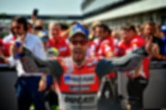 Andrea Dovizioso raih kemenangan di MotoGP Ceko