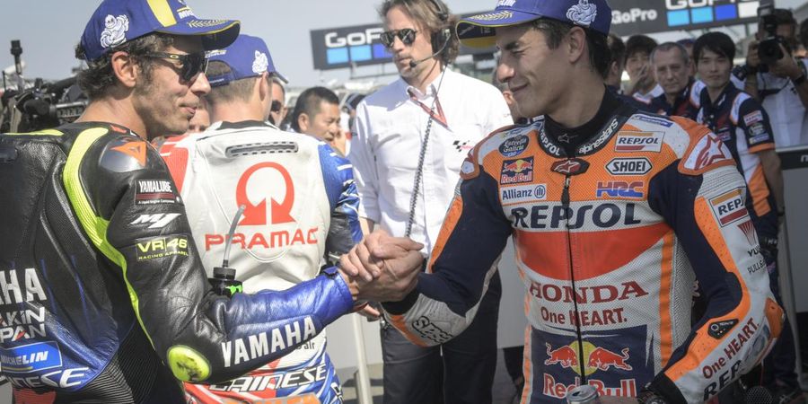 Valentino Rossi Dipuji Marc Marquez, The Doctor Terbaik di MotoGP