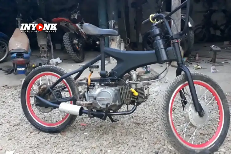Keren Banget Nih.., Honda Astra Grand Dirubah Jadi BMX Style