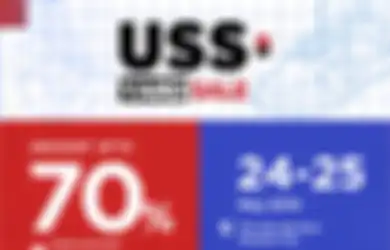 Meriah! Belasan Ribu Pengunjung Belanja Baju Lebaran di USS Yard Sale