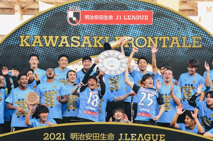 Kawasaki Frontale, juara Liga Jepang 2021.