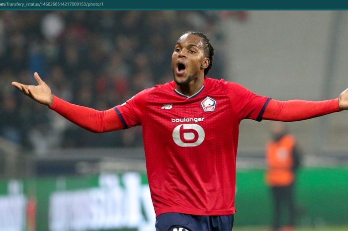 Gelandang tengah milik Lille, Renato Sanches dilaporkan menjadi bidikan AC Milan.