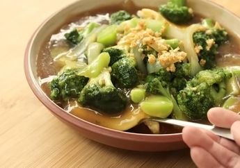 Bergizi Lengkap, Resep Brokoli Saus Tiram dan Tim Telur ala Chef Devina Hermawan, Anak-anak Auto Ketagihan!