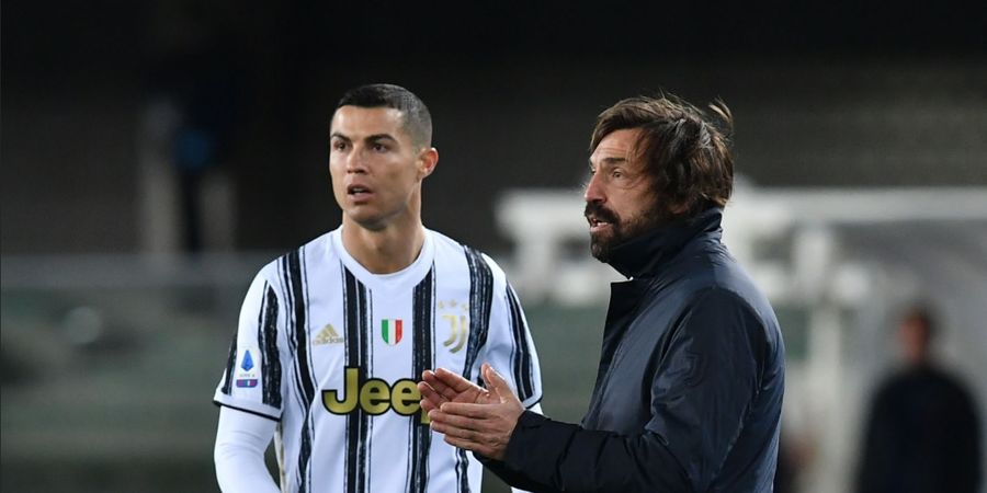 Pirlo Tidak Kaget Ronaldo Tinggalkan Man United dengan Tak Hormat