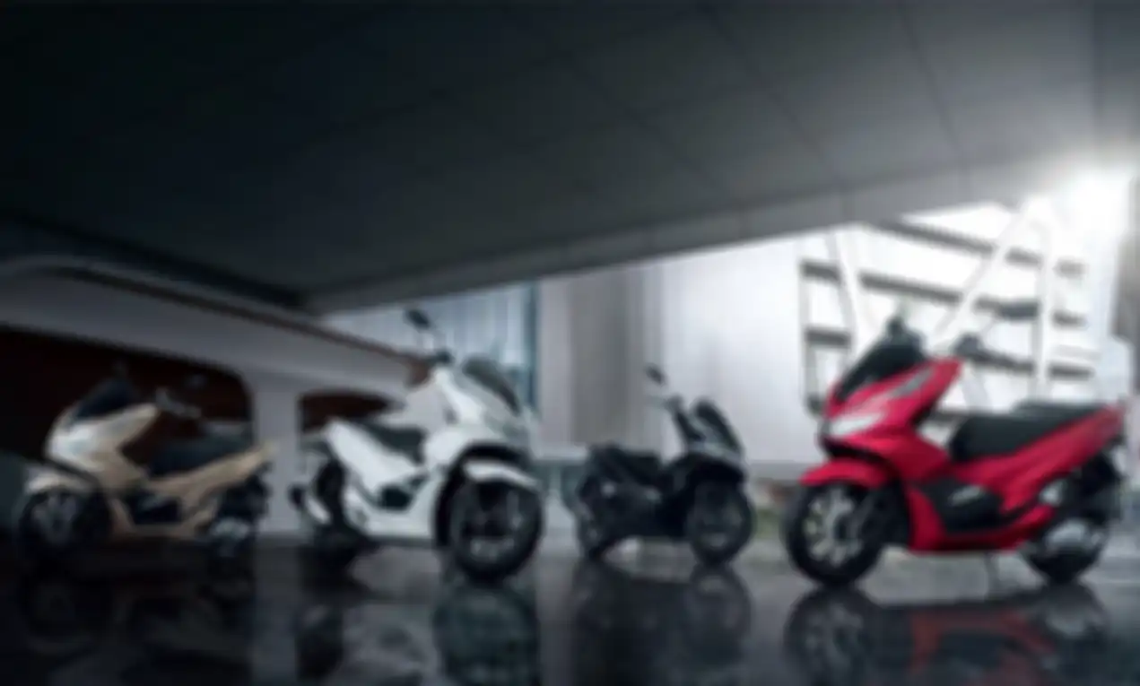 Ada empat warna All New HondaPCX 150