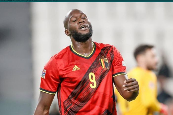 Romelu Lukaku, penyerang Belgia di ajang Piala Dunia 2022.