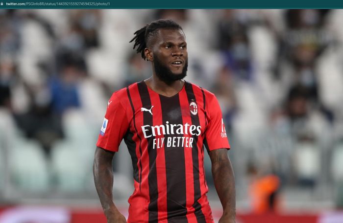 Gelandang tengah AC Milan, Franck Kessie, dalam masa-masa kontrak terakhir.