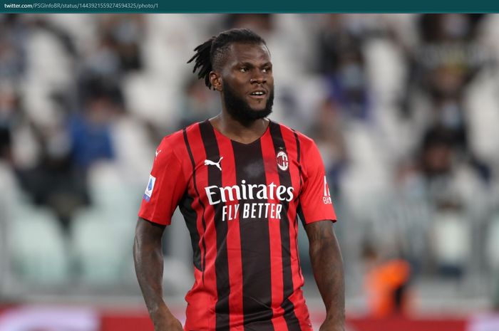 Gelandang tengah AC Milan, Franck Kessie, dalam masa-masa kontrak terakhir.