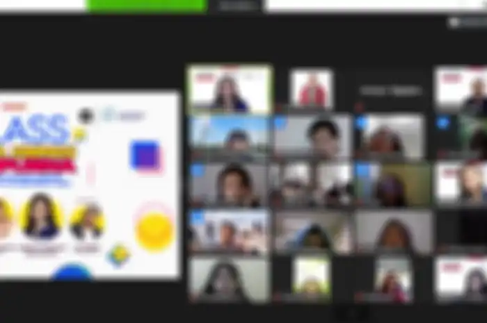 Tangkapan layar webinar HAI Class bertajuk 