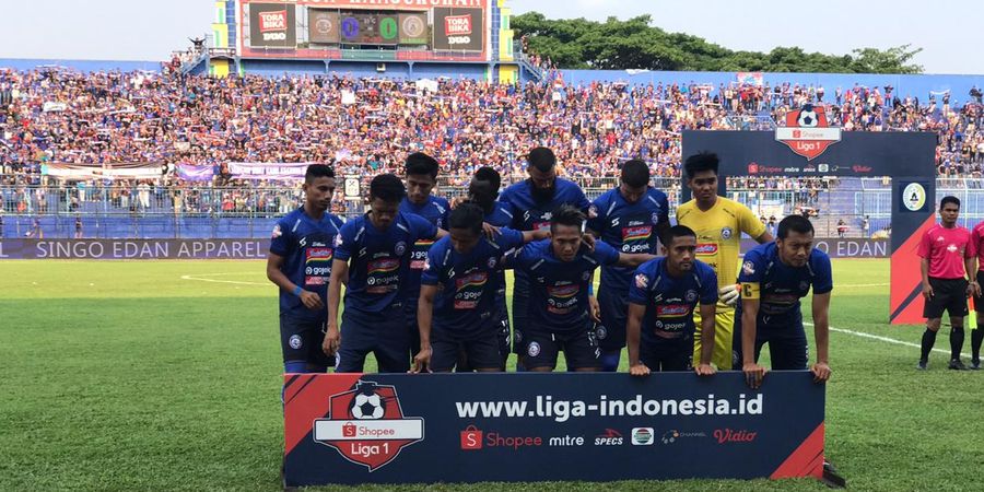 Arema FC Dihadapkan dengan Rentetan Laga Away di Lanjutan Liga 1 2019