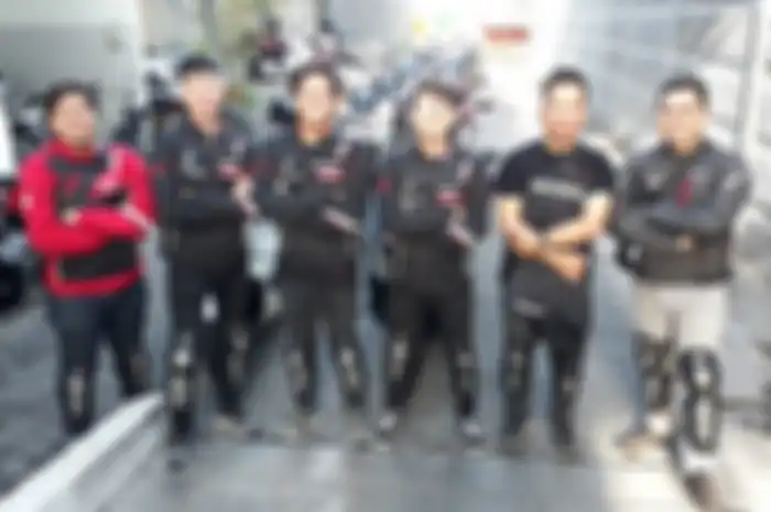 Banyak bikers dari komunitas yang mengikuti gelaran turing Honda PCX keliling Bali