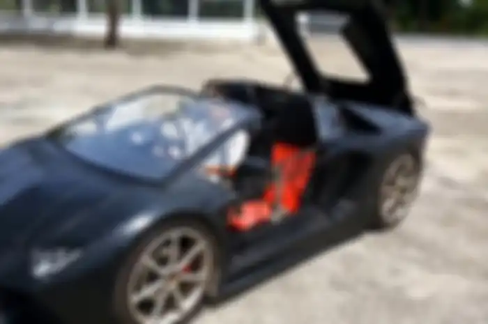 Petani menyulap motornya jadi Lamborghini Aventador