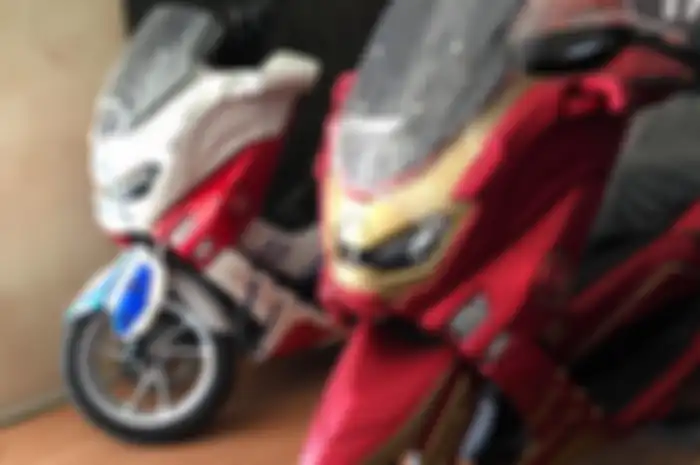 Yamaha NMAX Ironmax versi pertama, saat ini sudah muncul versi terbarunya dengan beberapa perbedaan