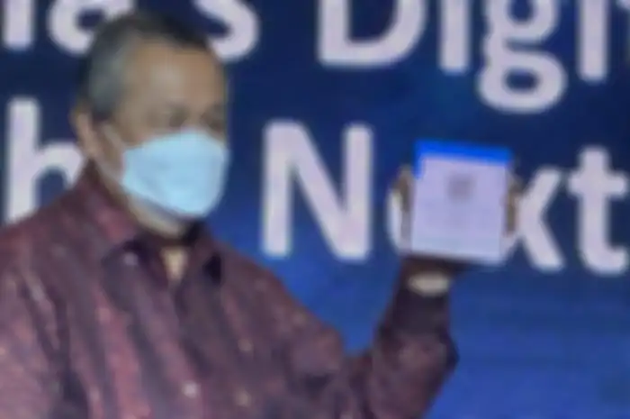 Perry Warjiyo, Gubernur Bank Indonesia  Meresmikan QRIS TTS di Bali pada 25 November 2022 