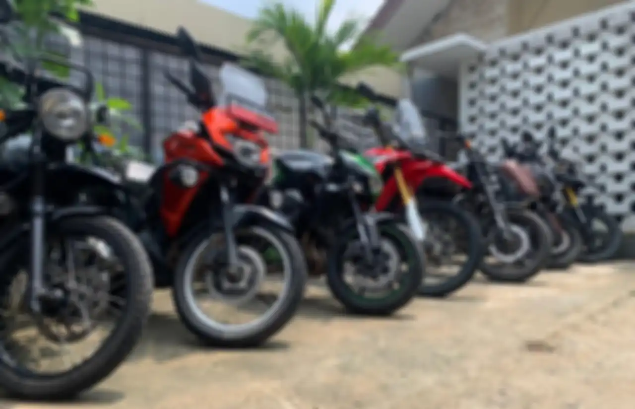 Rental motor Riple di Jaksel ini menyewakan berbagai motor, dari cc kecil sampai moge