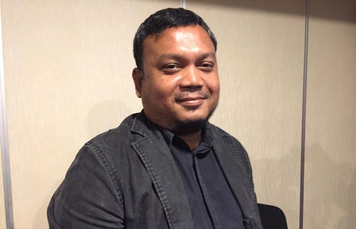 Sekretaris Umum (Sekum) Persiraja, Rahmad Djailani, usai Manager Meeting Liga 1 2020, di Hotel Century, Jakarta, Rabu (19/2/2020).