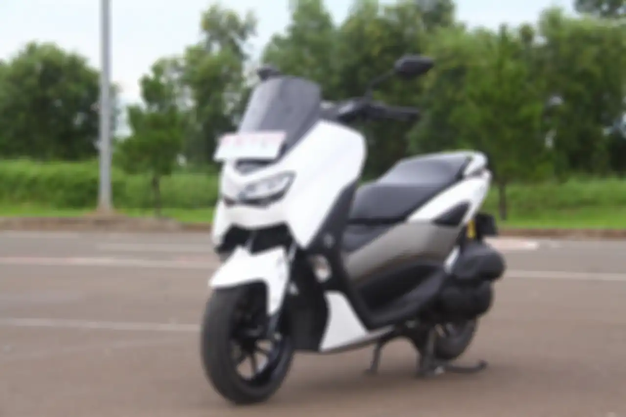 Ilustrasi motor baru All New Yamaha NMAX Connected/ABS.