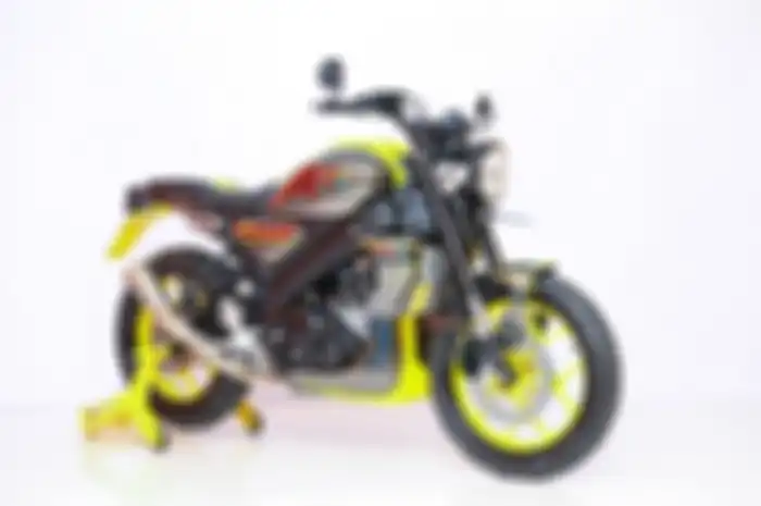 Yamaha XSR 155 yang jadi Jawara kelas Yamaha Heritage Built Denpasar 2020, pakai part custom