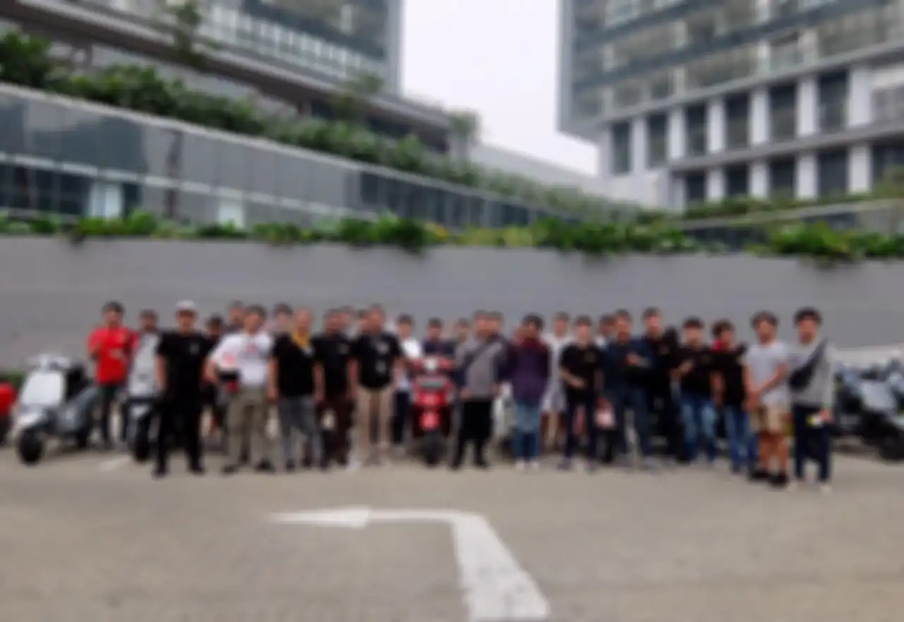 Scooter VIP adakan sunmori