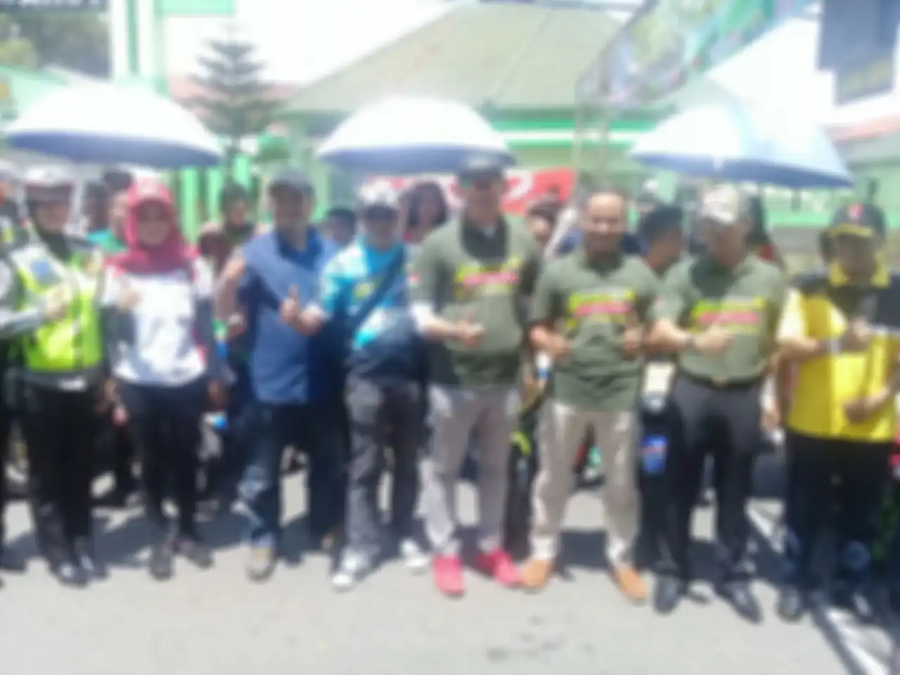 Di dukung oleh Dandim 0611 Garut dan Polres Garut