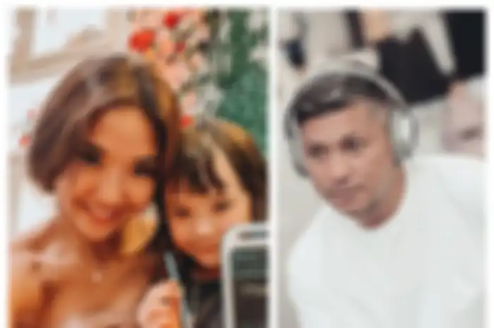 Gisella Anastasia dan Gading berlibur ke Bali bersama