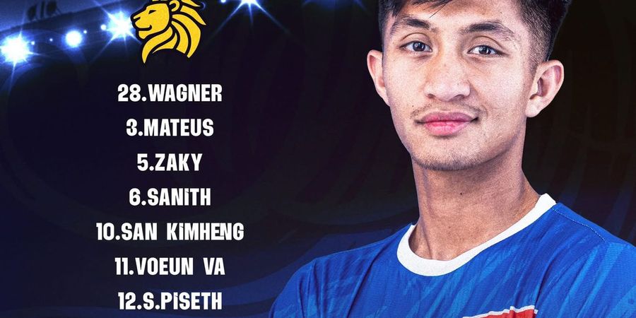 Hasil Liga Kamboja - 2 Pemain Indonesia Debut untuk MOI Kompong Dewa FC bareng Eks Kiper Madura United dan Bek Persis Solo