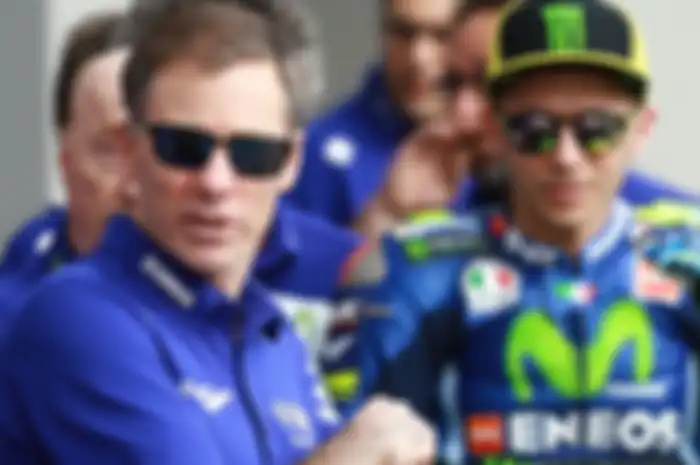 Lin Jarvis dan Valentino Rossi