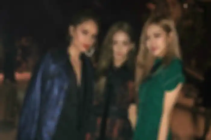Cinta Laura dan member Blackpink menghadiri New York Fashion Week 2 tahun lalu