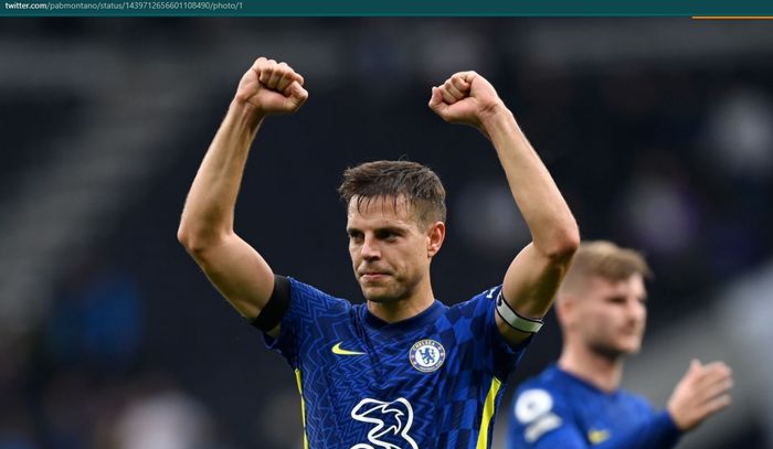 Kapten Chelsea, Cesar Azpilicueta.